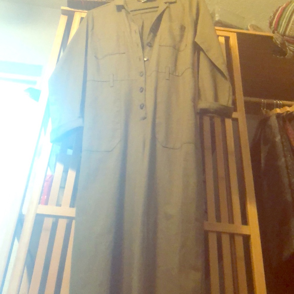 Army green jumpsuit!